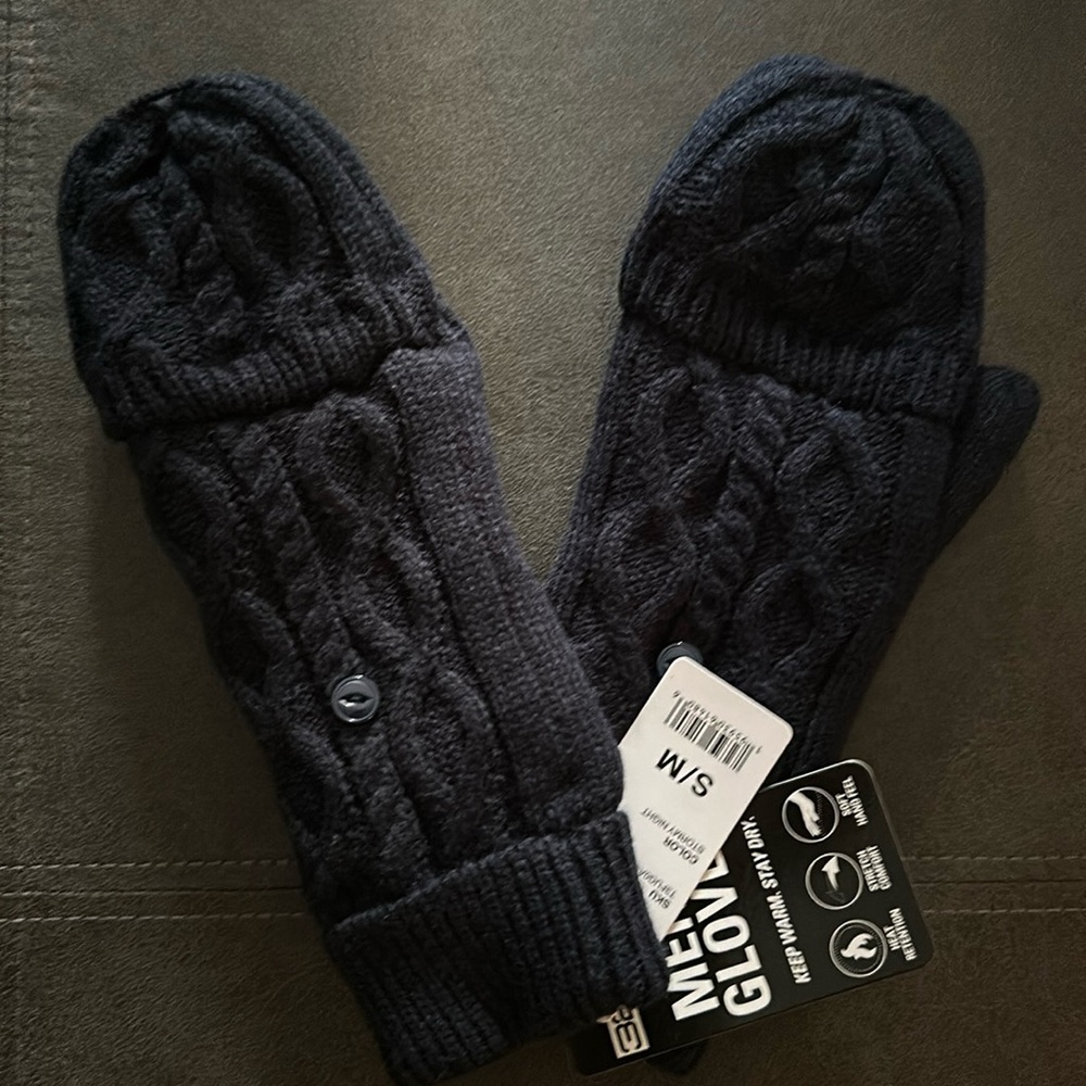 32 Degrees Mittens Blue
